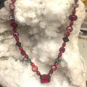 Rare and Retired Sorrelli Red Necklace